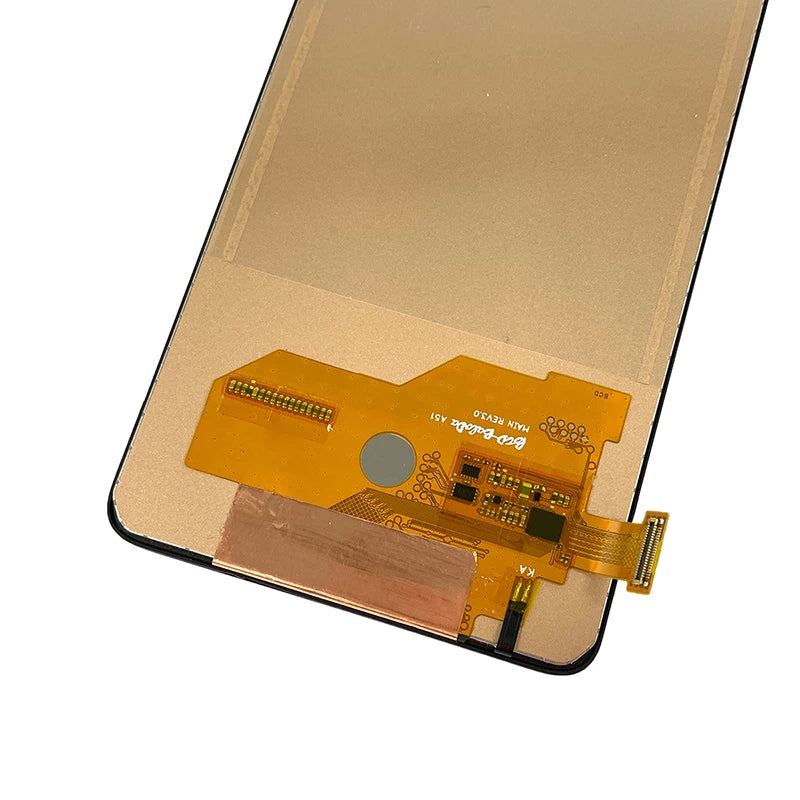Display For Samsung Galaxy A51 With Display Glass Combo Folder By - jmskart.com