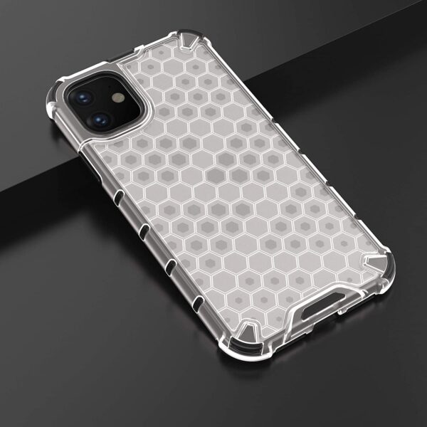 Apple iphone 11 Back Cover Honeycomb Design By - jmskart.com