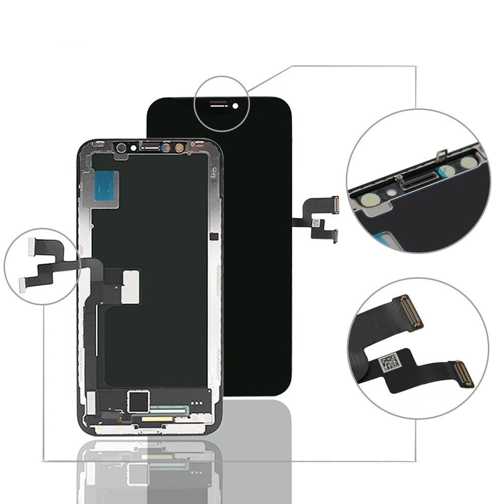 Display For Apple iPhone 11 With Display Glass Combo Folder By - jmskart.com