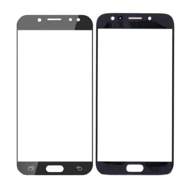 Replacement Front Glass for Samsung Galaxy J7 Pro Black By - jmskart.com