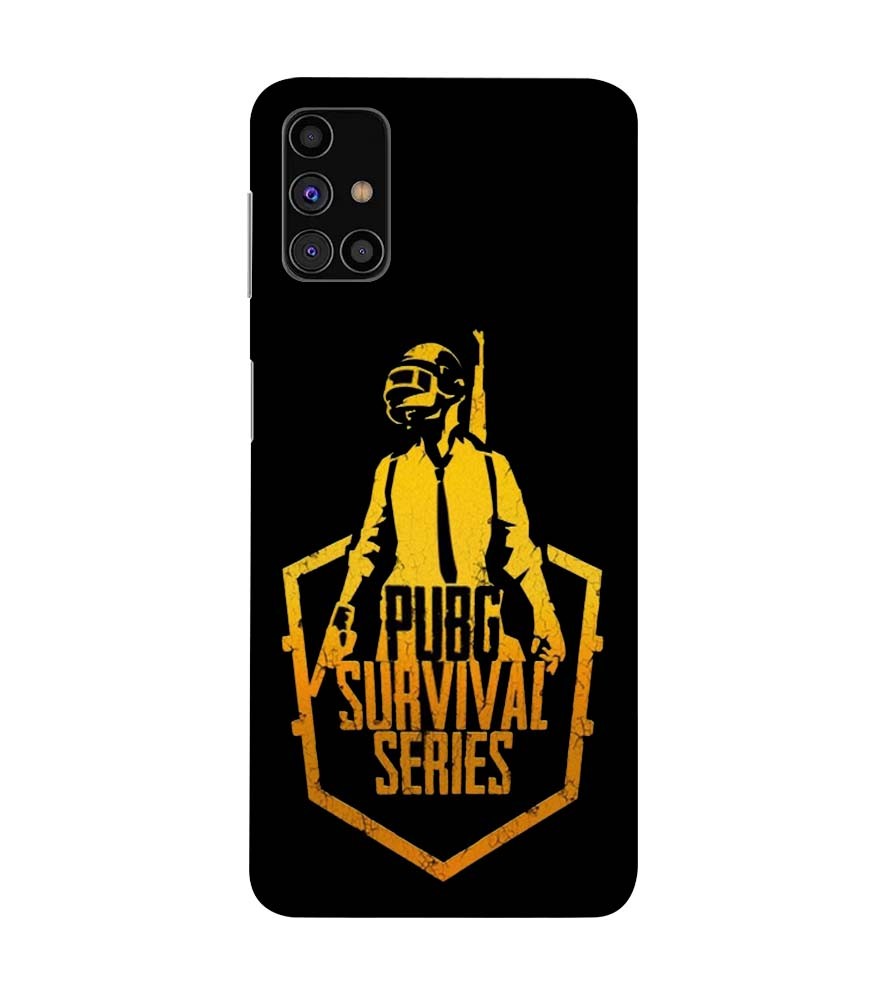 Game Survival Series Samsung Galaxy M31s Mobile Cover | jmskart.com